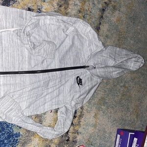 Nike gray hoodie size small